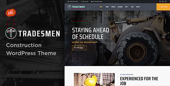Tradesmen - Construction WordPress Theme Logo